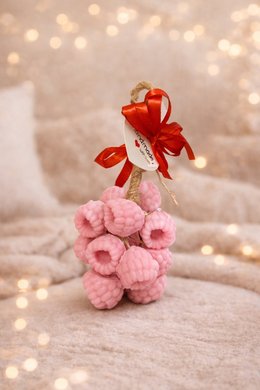 🍓 Mydło Truskawkowe – ręcznie robione mydełko o słodkim, owocowym zapachu